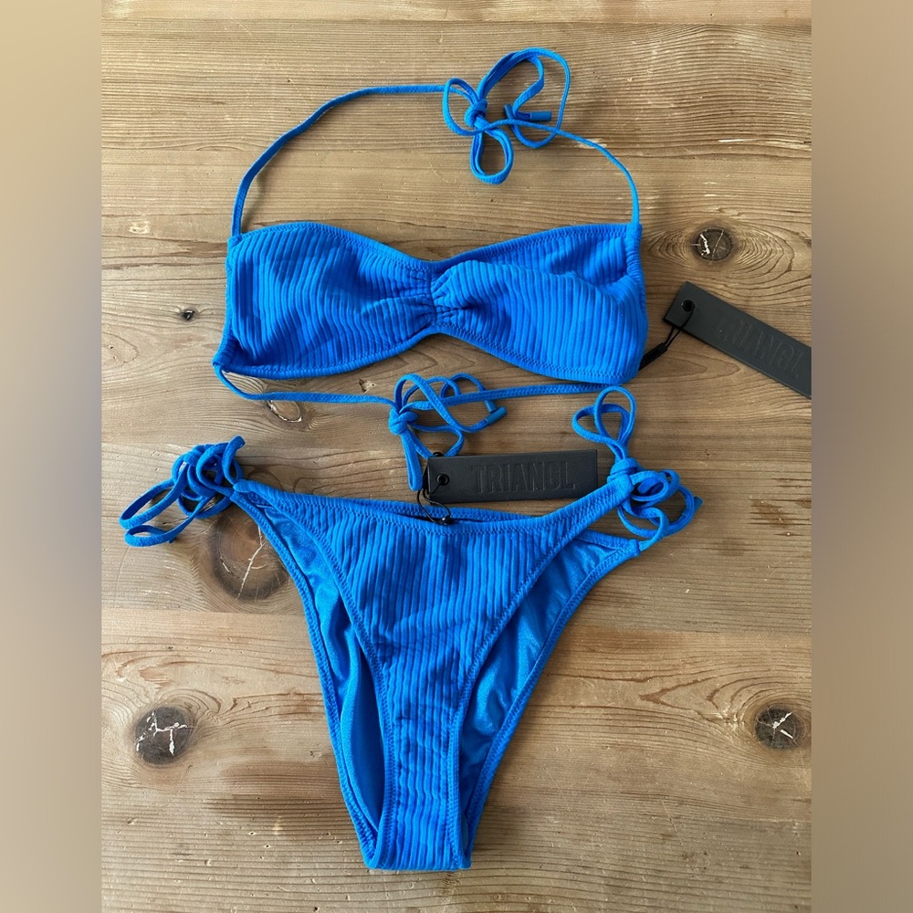 TRIANGL GRETA - ARLES RIB SET NO BAG NEW WITH TAGS